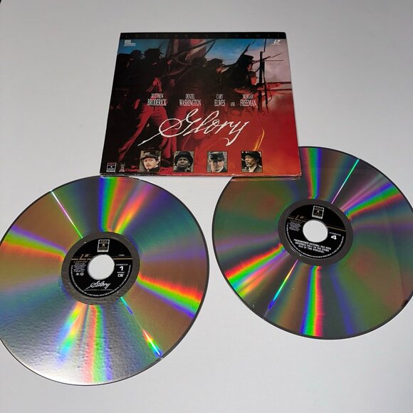 1990 GLORY LASER DISC - Picture 1 of 4